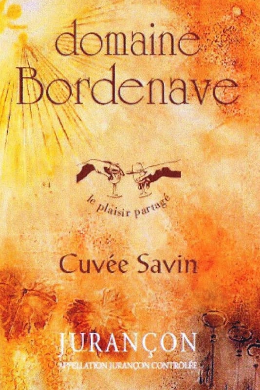 Domaine Bordenave Savin 2010 Front Label
