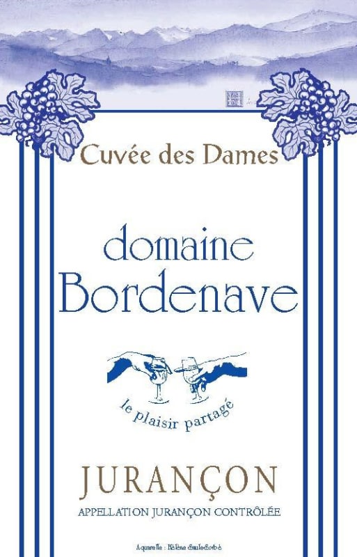 Domaine Bordenave Cuvee des Dames 2012 Front Label