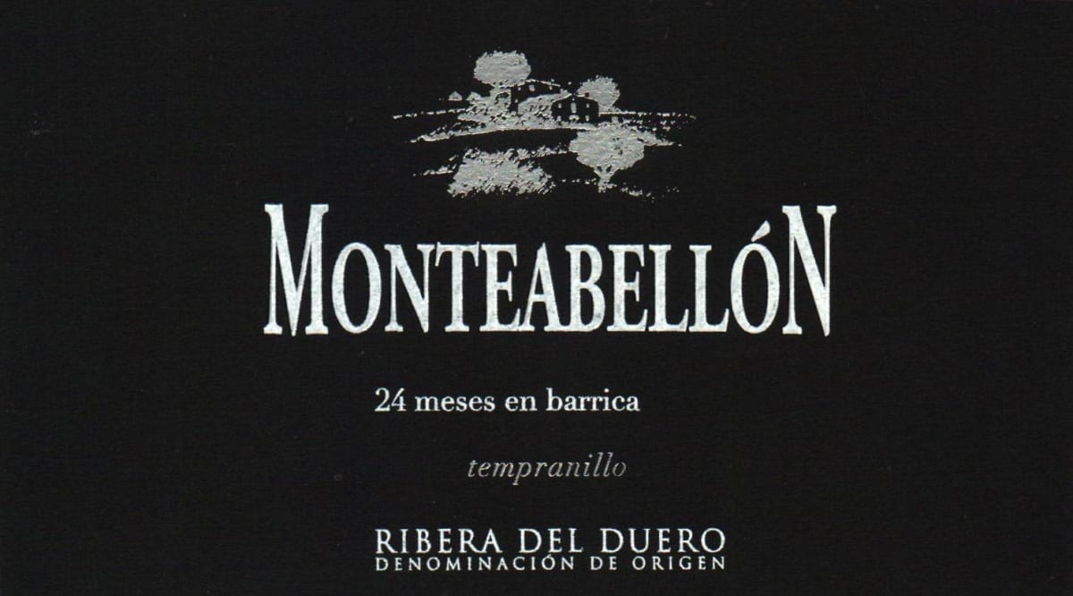 Bodegas Monteabellon 24 Meses en Barrica Reserva 2012 Front Label