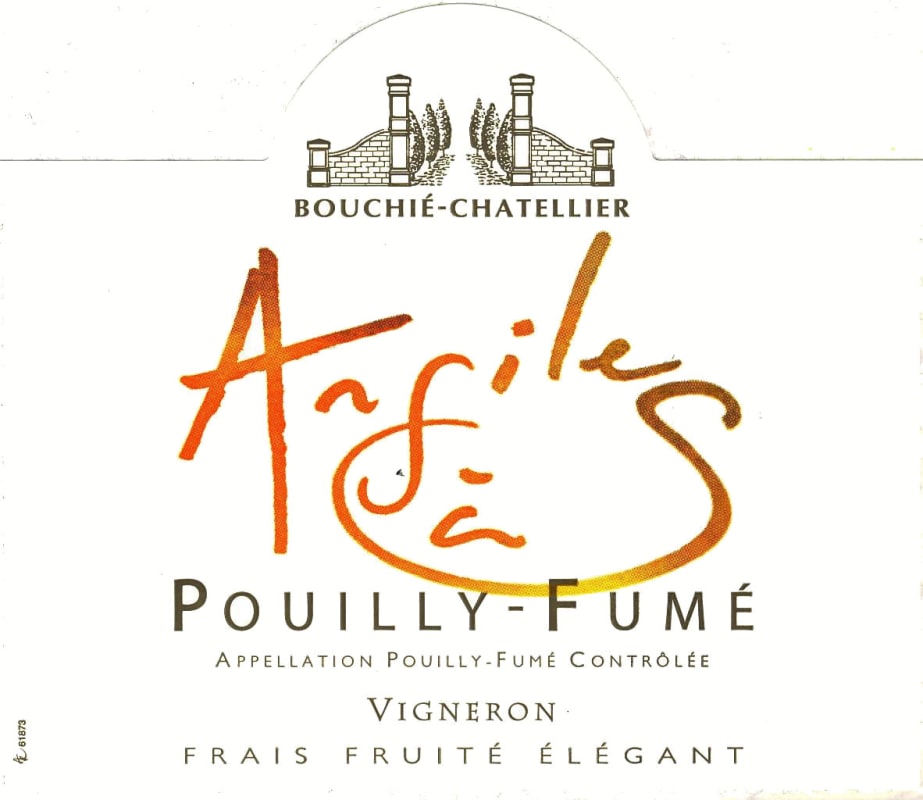 Domaine Bouchie-Chatellier Pouilly-Fume Argile a Silex 2013 Front Label