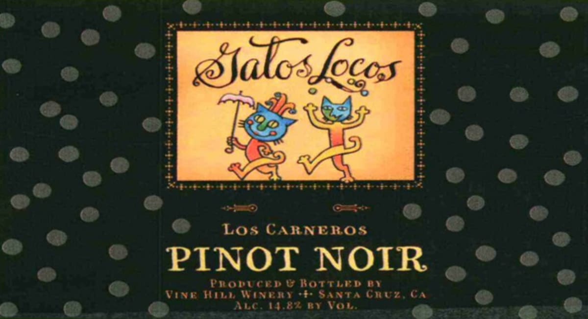 Vine Hill Gatos Locos Pinot Noir 2005 Front Label