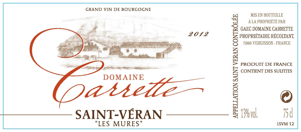 Domaine Carette Saint-Veran 