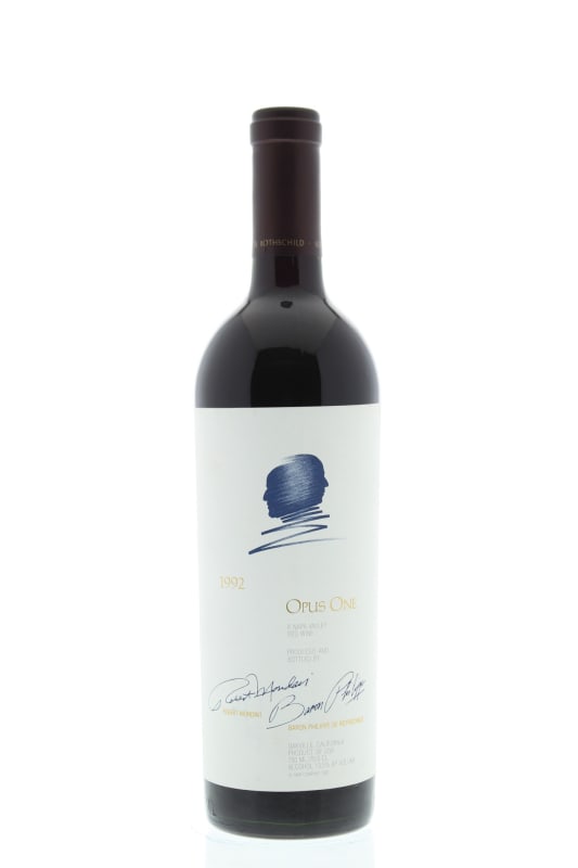 Opus One 1992 Front Bottle Shot