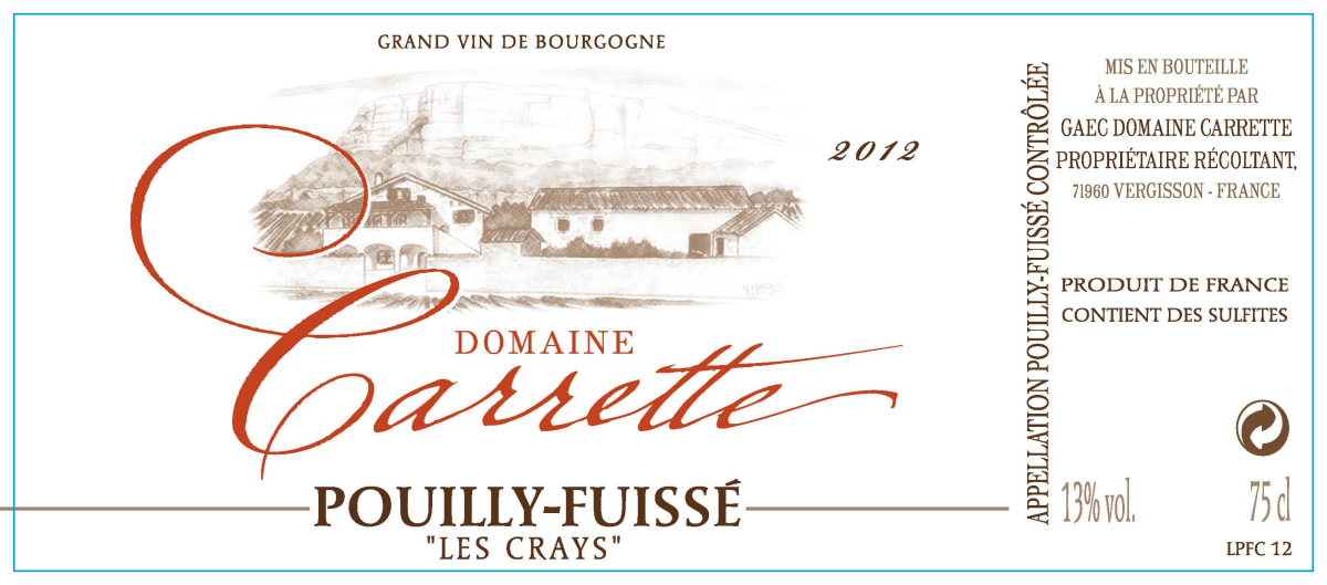 Domaine Carette Pouilly-Fuisse 