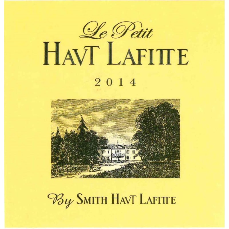 Chateau Smith Haut Lafitte Le Petit Haut Lafitte 2014 Front Label