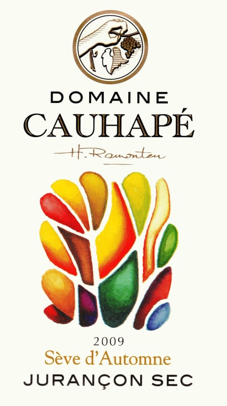 Domaine Cauhape Seve d'Automne Sec 2009 Front Label