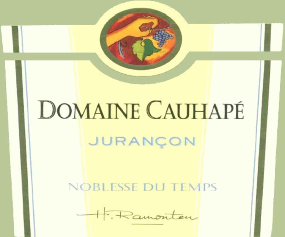 Domaine Cauhape Noblesse du Temps Moelleux 2006 Front Label