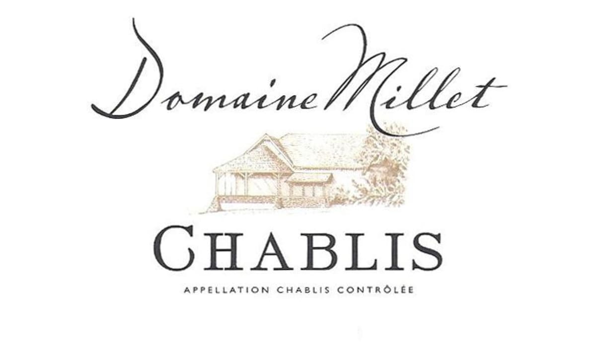 Domaine Chablis Millet Chablis 2015 Front Label