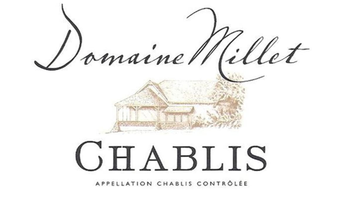 Domaine Chablis Millet Chablis 2013 Front Label