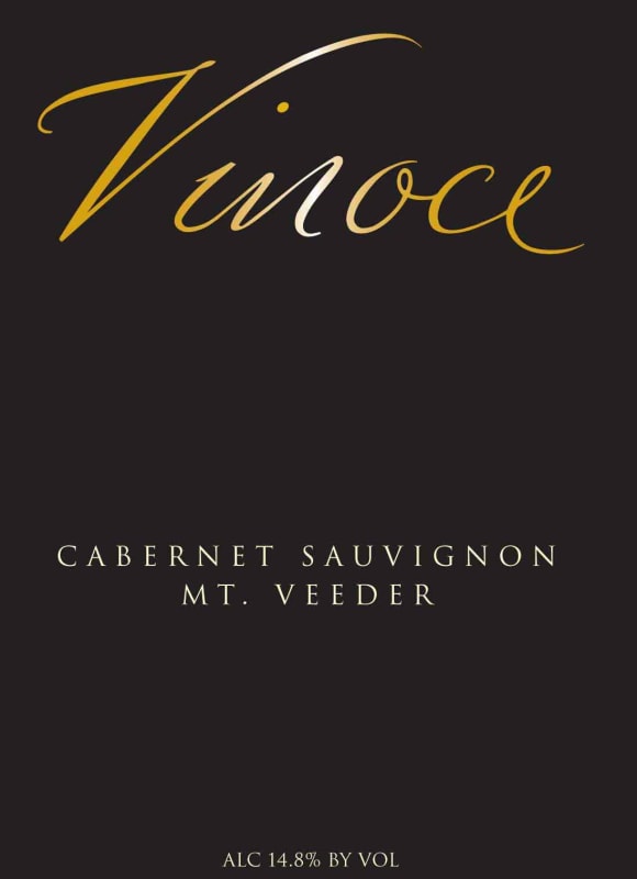 Vinoce Mt. Veeder Reserve Cabernet Sauvignon 2010 Front Label