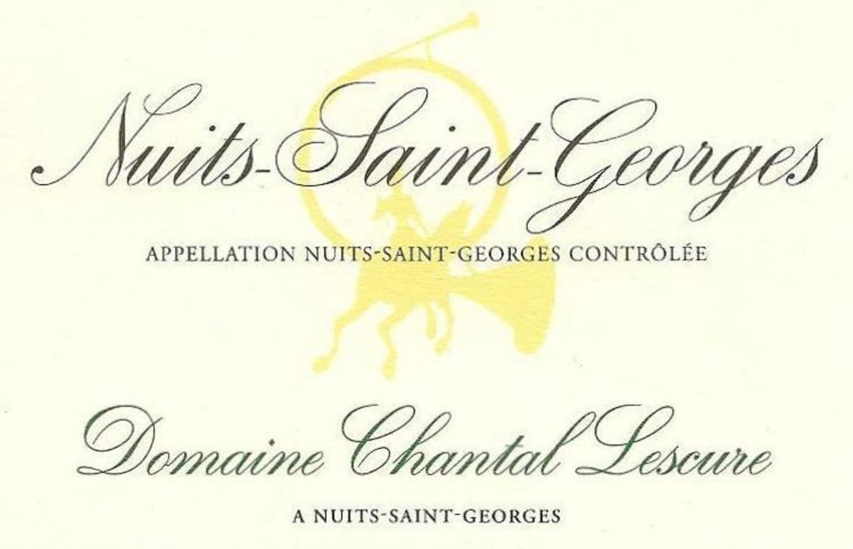 Dom. Chantal Lescure Nuits-Saint-Georges 2010 Front Label