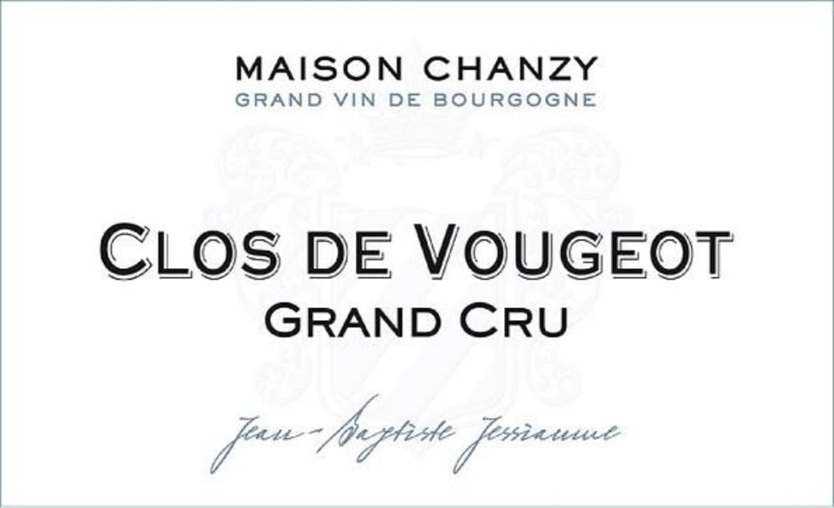 Maison Chanzy Clos de Vougeot Grand Cru 2014 Front Label