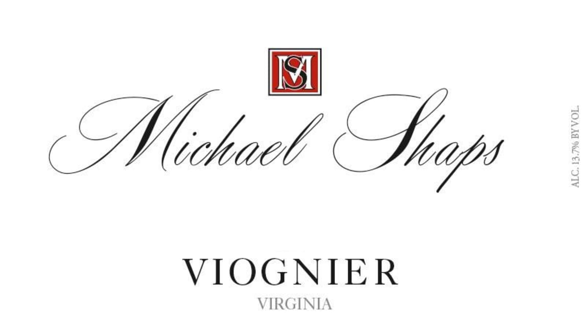 Michael Shaps Viognier Monticello 2014 Front Label
