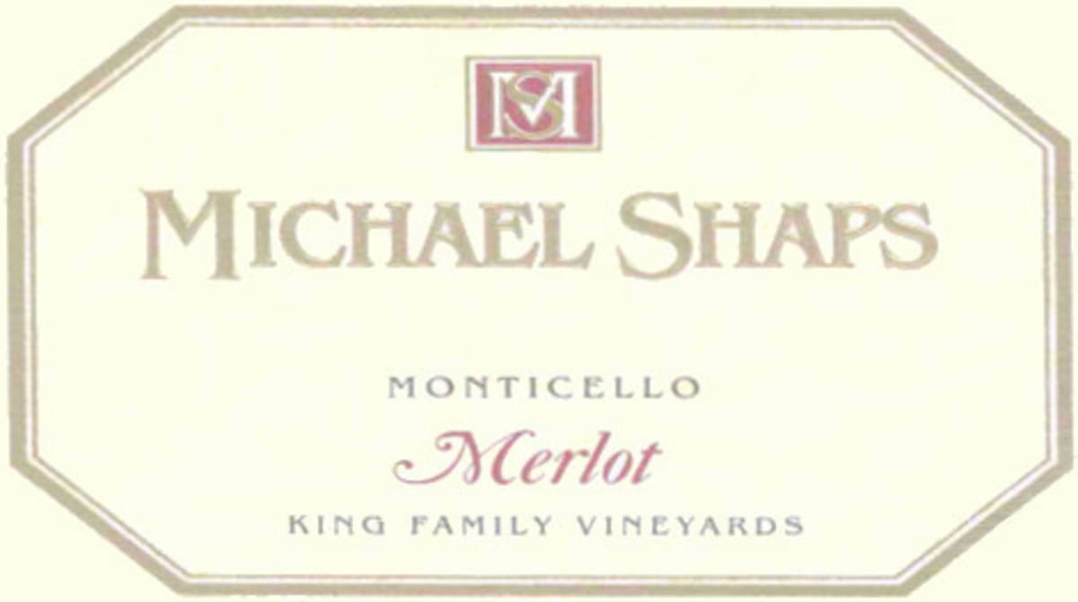 Michael Shaps Merlot Monticello 2009 Front Label