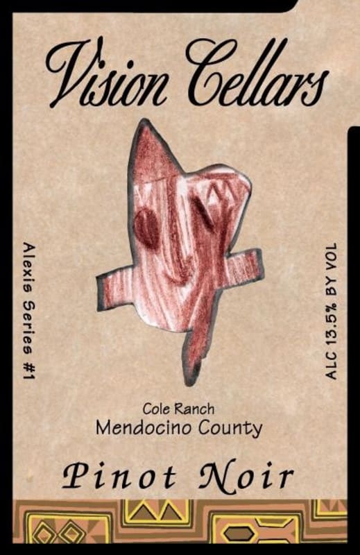 Vision Cellars Cole Ranch Pinot Noir 2007 Front Label