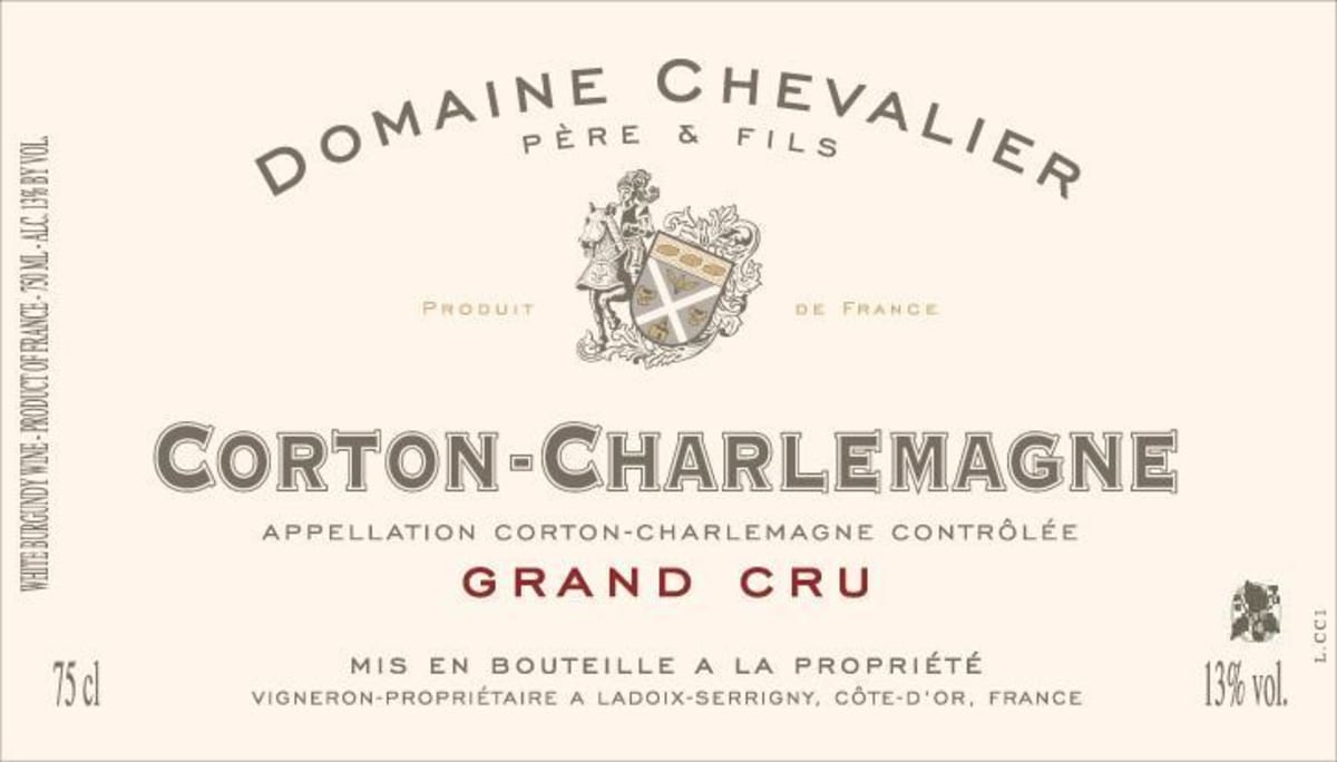 Domaine Chevalier Corton-Charlemagne Grand Cru 2009 Front Label