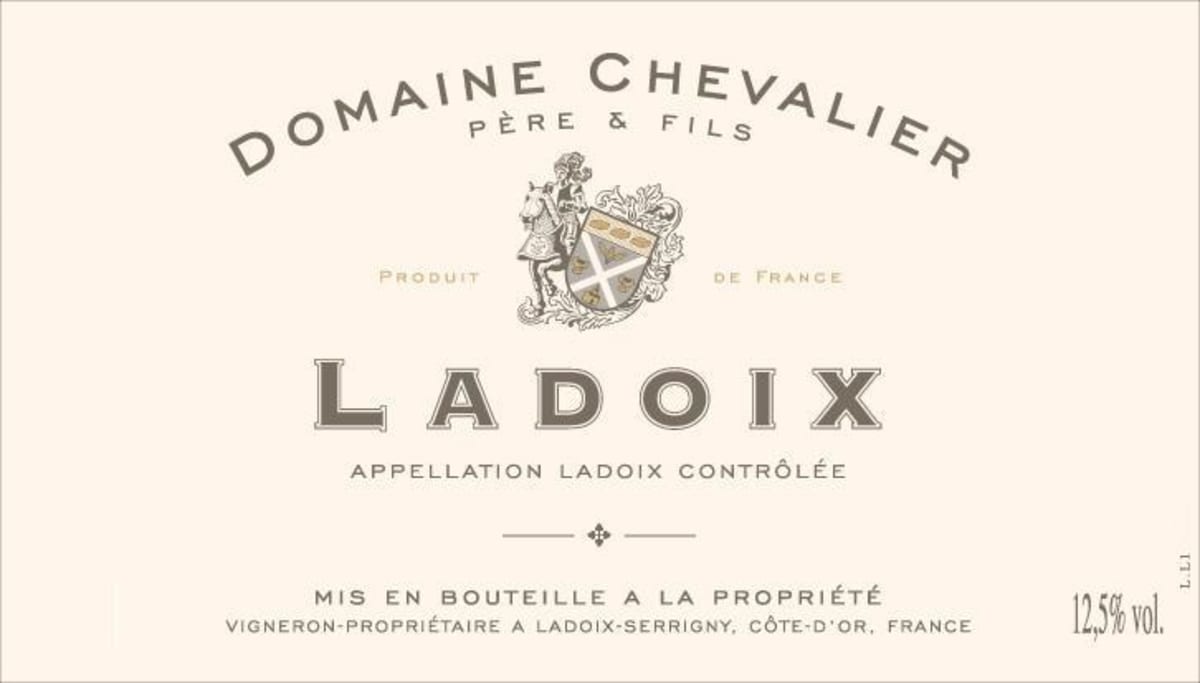 Domaine Chevalier Ladoix 2009 Front Label