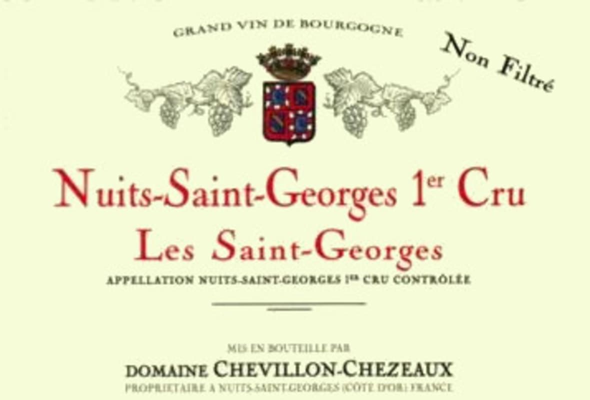 Domaine Chevillon-Chezeaux Nuits-Saint-Georges Les Saint-Georges Premier Cru 2012 Front Label