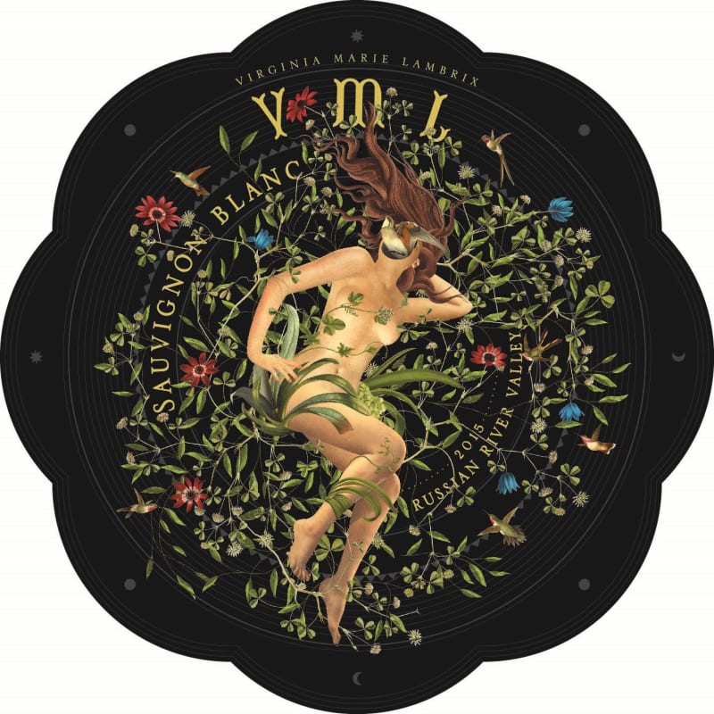 VML Winery Sauvignon Blanc 2015 Front Label