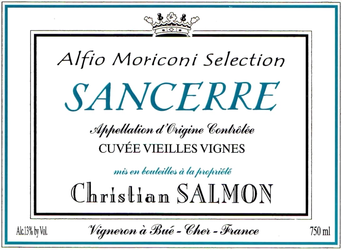 Domaine Christian Salmon Sancerre Vieilles Vignes 2015 Front Label