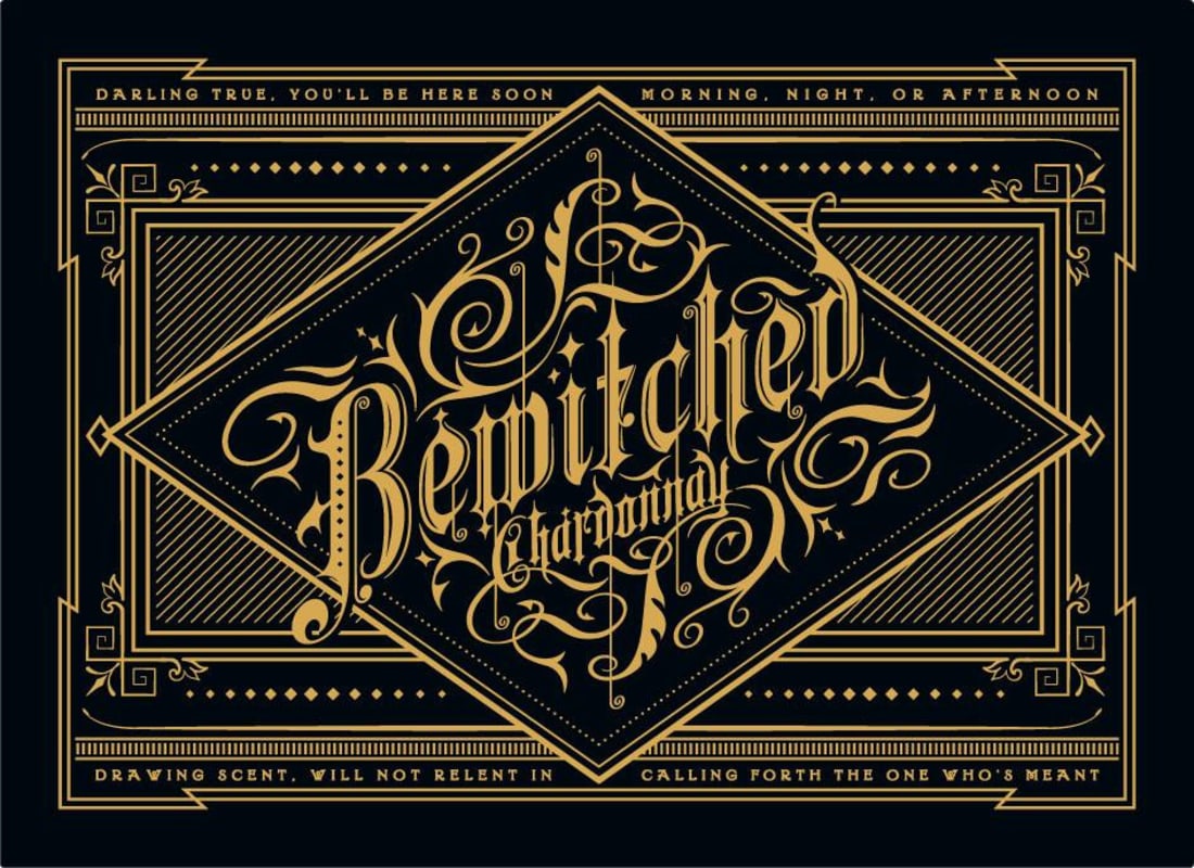 VML Winery Bewitched Chardonnay 2013 Front Label