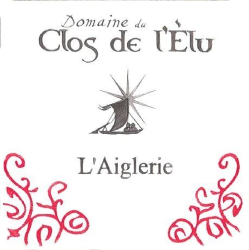 Terre de l'Elu Anjou L'Aiglerie Rouge 2013 Front Label
