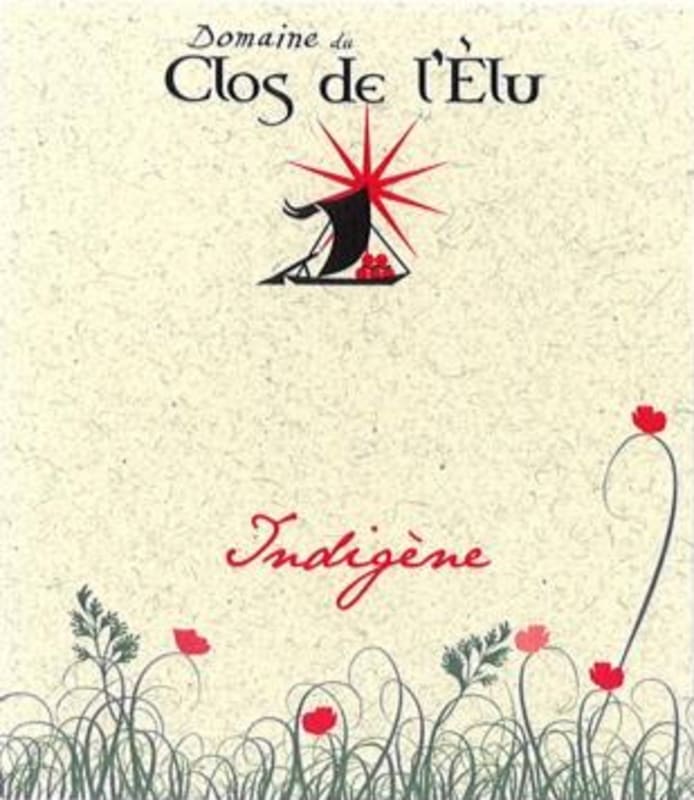 Terre de l'Elu Indigene 2012 Front Label