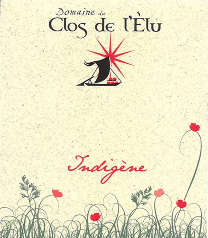 Terre de l'Elu Indigene 2009 Front Label