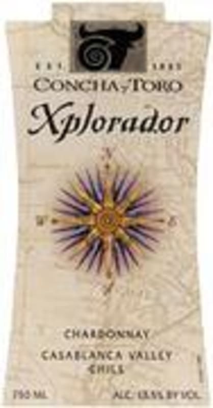 Concha y Toro Xplorador Chardonnay 1999 Front Label