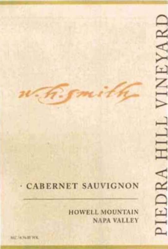 W.H. Smith Piedra Hill Vineyard Bronze Label Cabernet Sauvignon 2007 Front Label