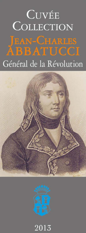 Domaine Comte Abbatucci Corsica Cuvee Collection General de la Revolution Blanc 2013 Front Label