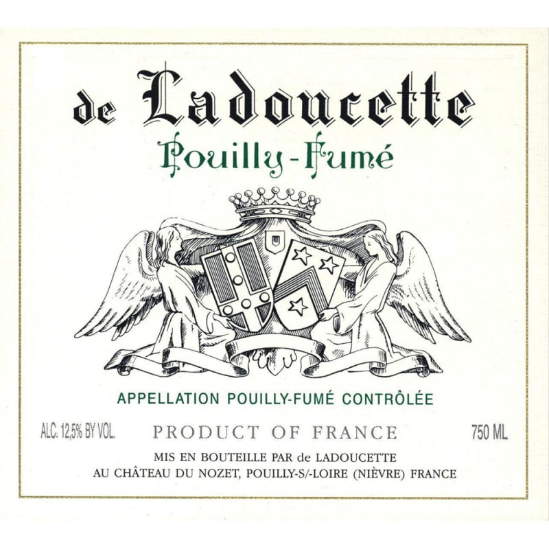 Ladoucette Pouilly-Fume (375ML half-bottle) 2014 Front Label