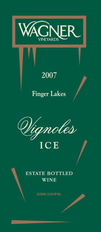 Wagner Vineyards Vignoles Ice 2007 Front Label