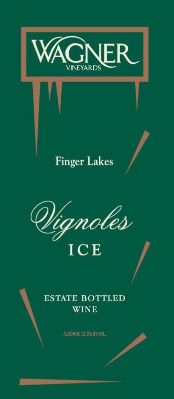 Wagner Vineyards Vignoles Ice 2014 Front Label