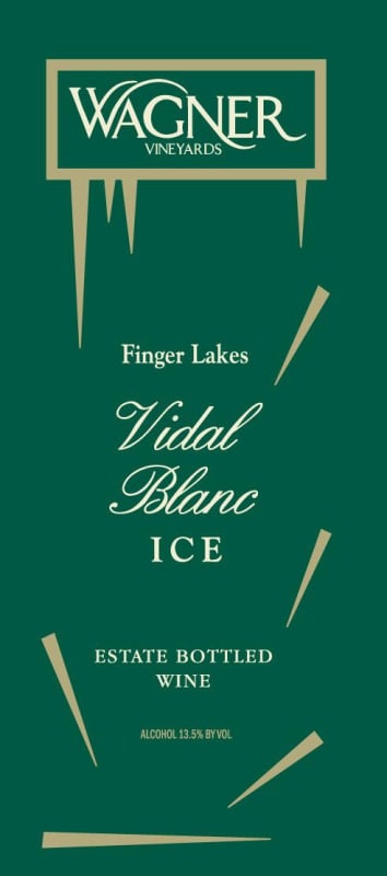 Wagner Vineyards Vidal Blanc Ice 2012 Front Label