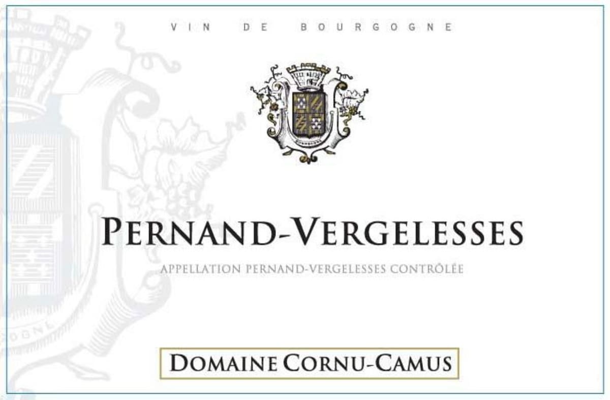 Domaine Cornu-Camus Pernand-Vergelesses 2013 Front Label