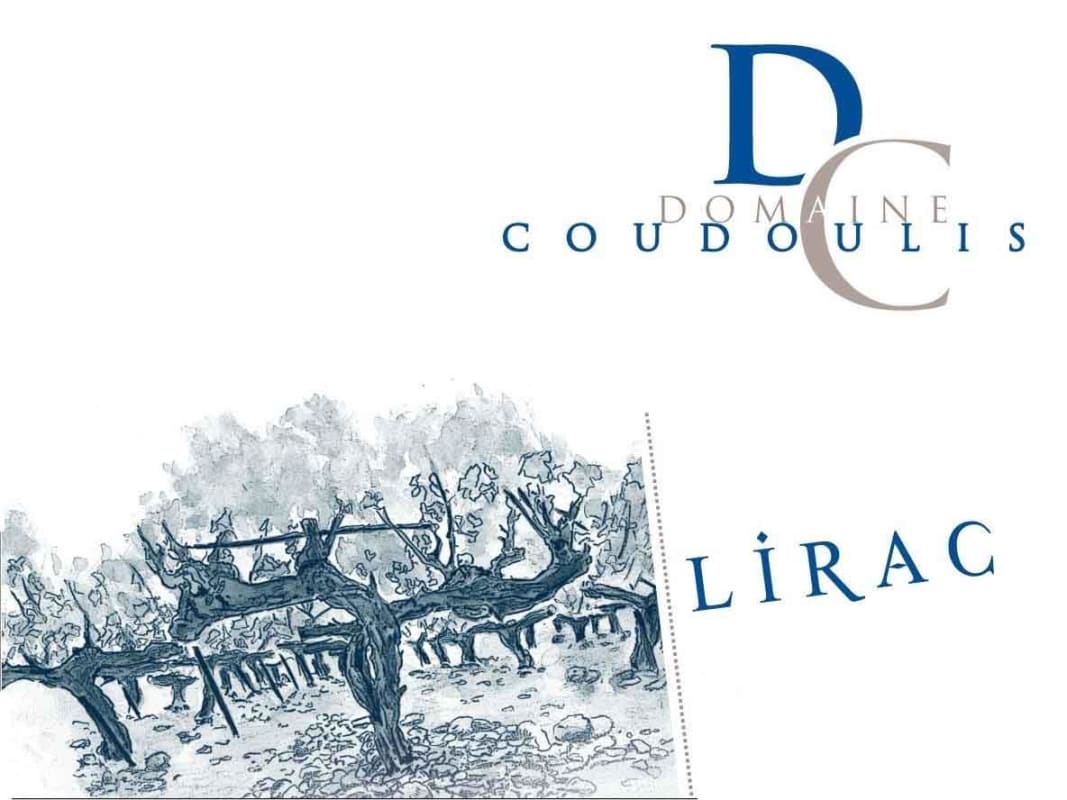 Domaine Coudoulis Lirac 2007 Front Label