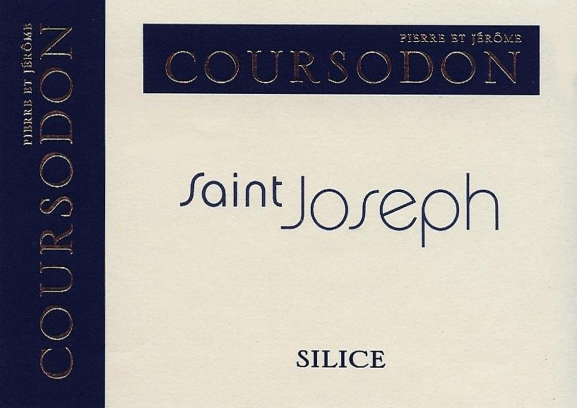 Domaine Coursodon Saint-Joseph Silice Rouge 2010 Front Label