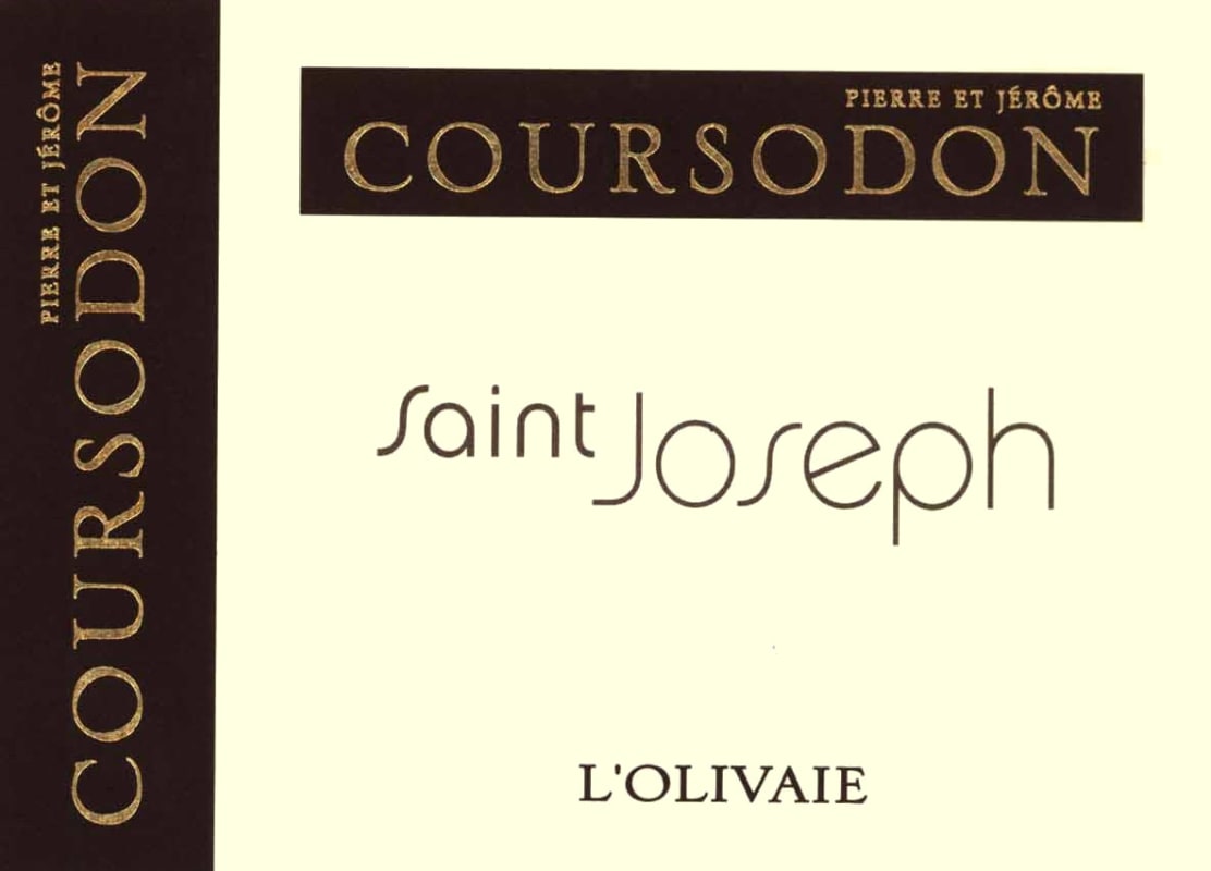Domaine Coursodon Saint-Joseph L'Olivaie 2010 Front Label