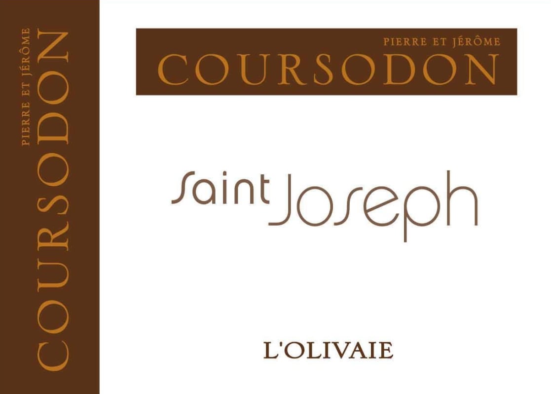 Domaine Coursodon Saint-Joseph L'Olivaie 2012 Front Label