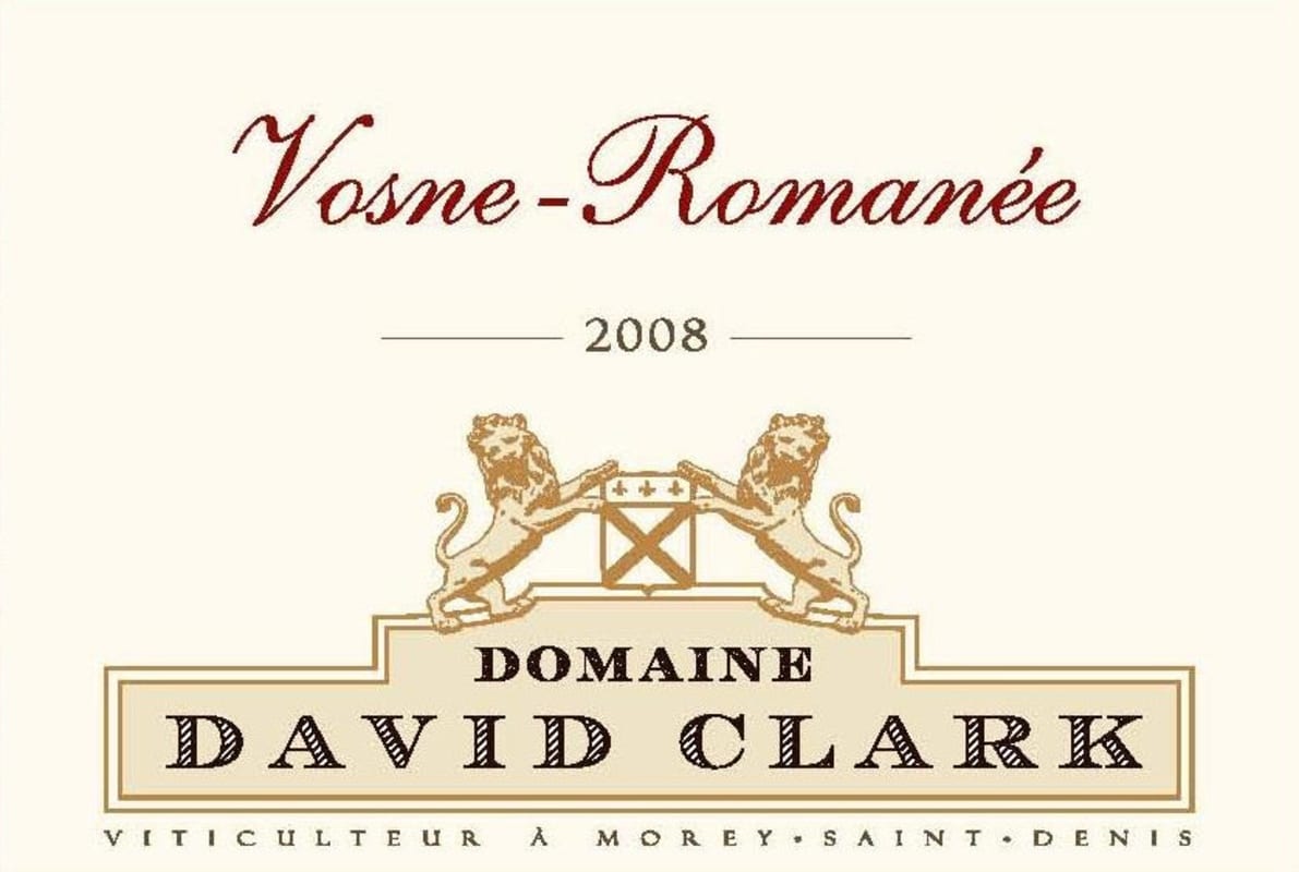 San Biagio Vosne-Romanee 2008 Front Label