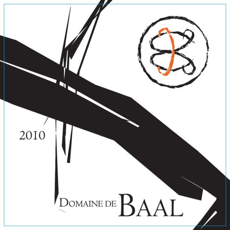 Domaine de Baal Red 2010 Front Label