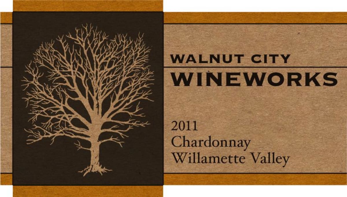 Walnut City Wineworks Chardonnay 2011 Front Label