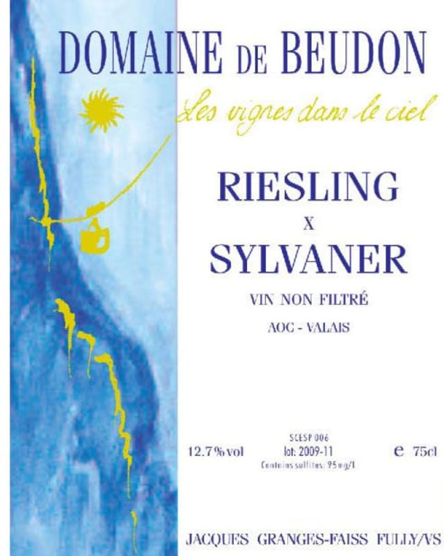 Domaine de Beudon Riesling Sylvaner 2009 Front Label