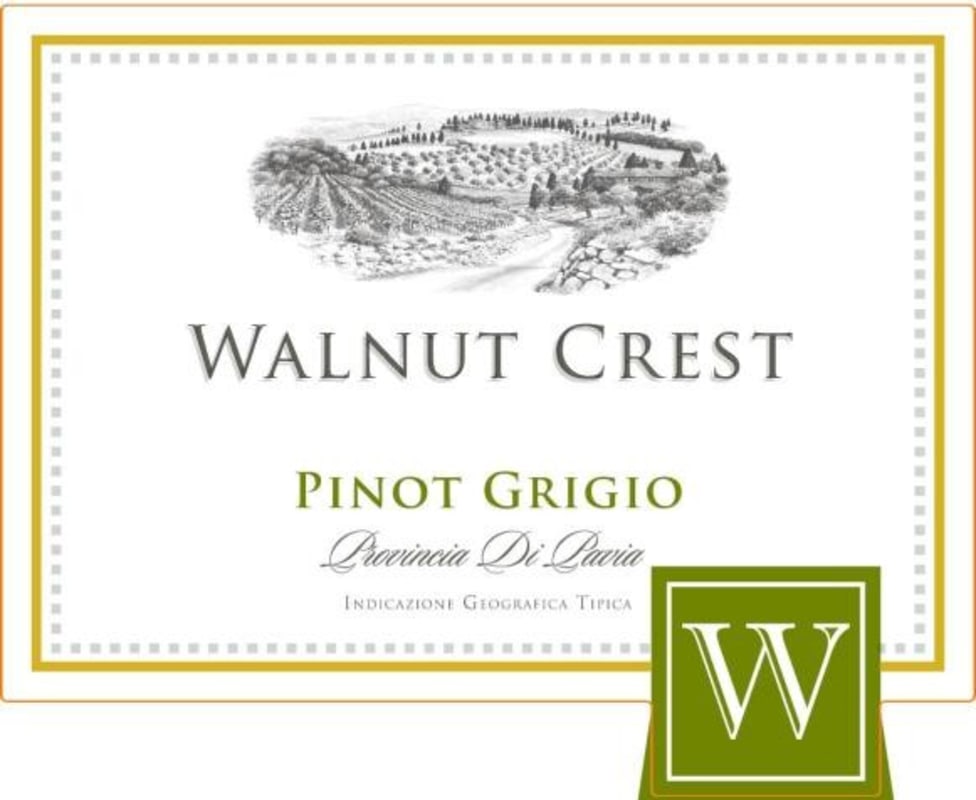 Walnut Crest Pinot Grigio 2013 Front Label