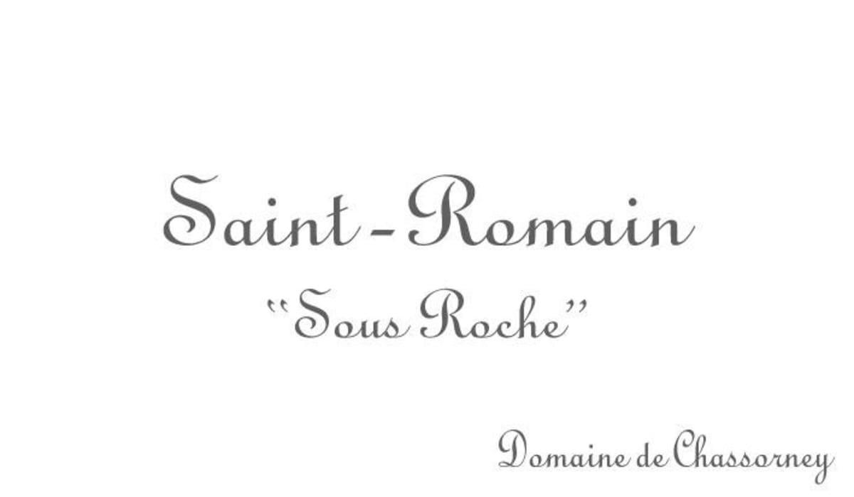 Domaine de Chassorney Saint-Romain Sous Roche Rouge 2011 Front Label