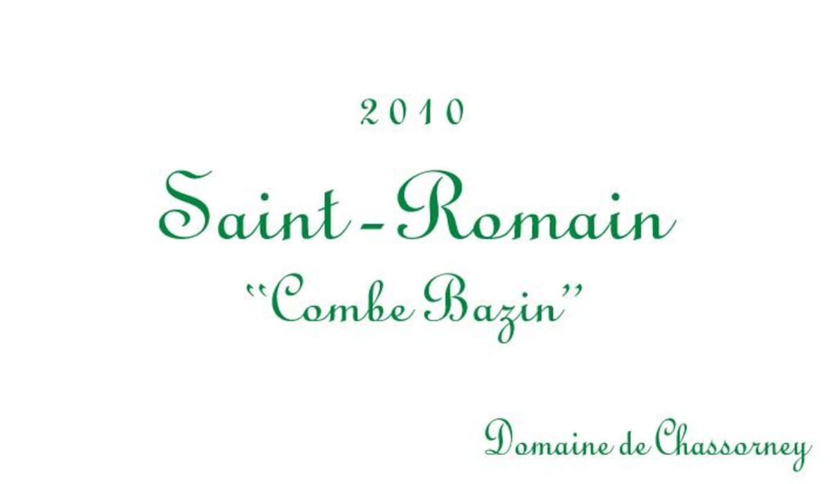 Domaine de Chassorney Saint-Romain 