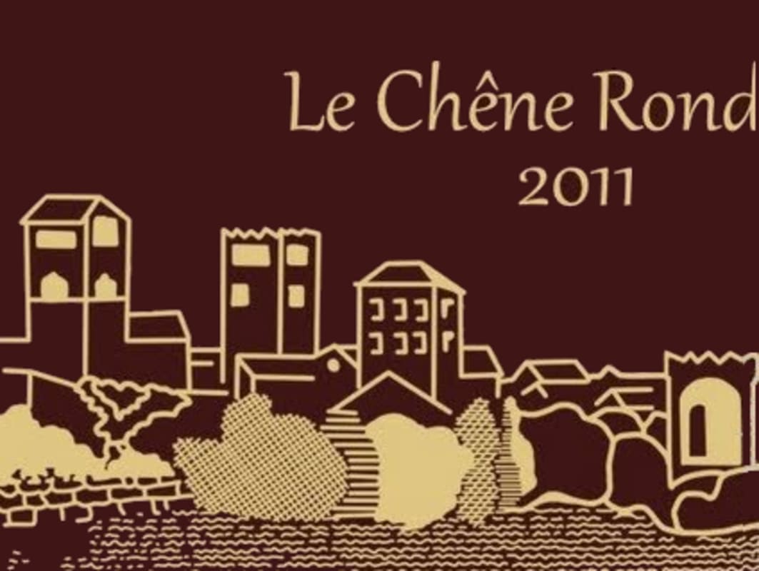 Domaine de Chene Rond Cahors 2011 Front Label