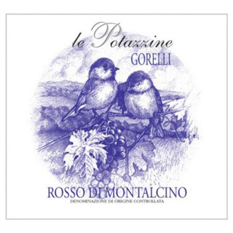 Le Potazzine Rosso di Montalcino 2015 Front Label