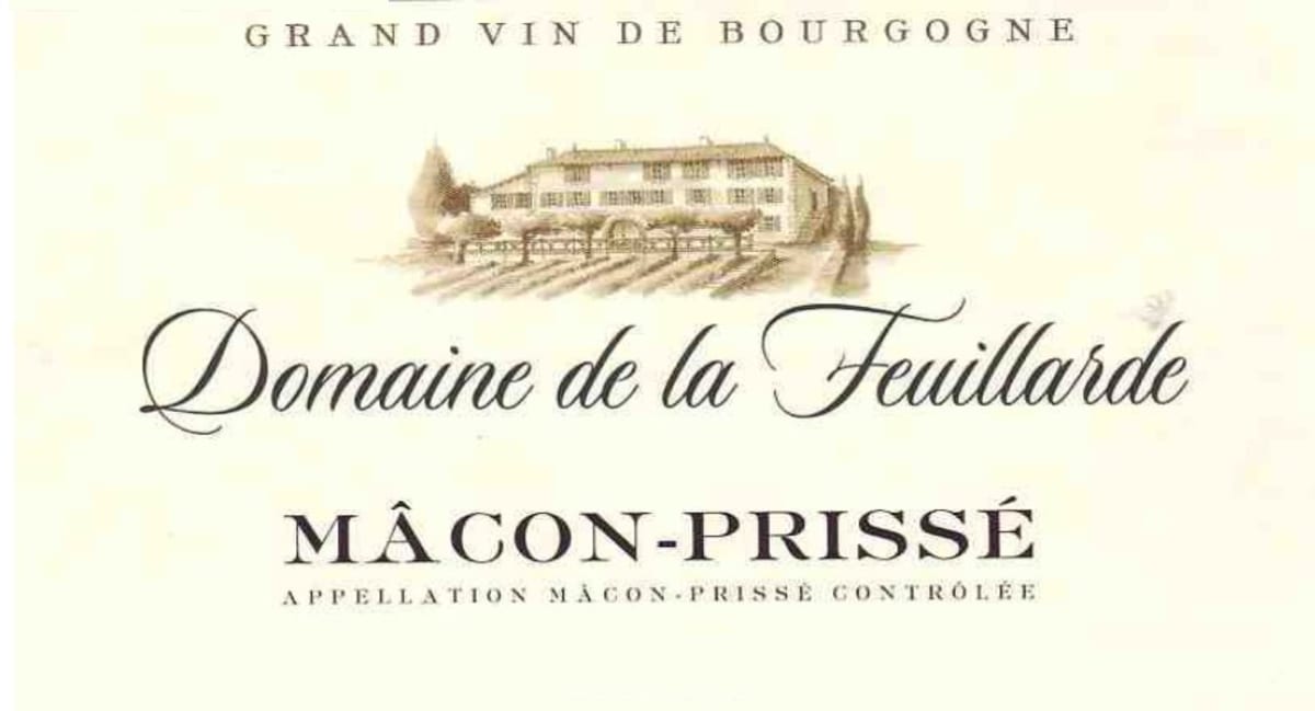 Domaine de la Feuillarde Macon-Prisse 2009 Front Label